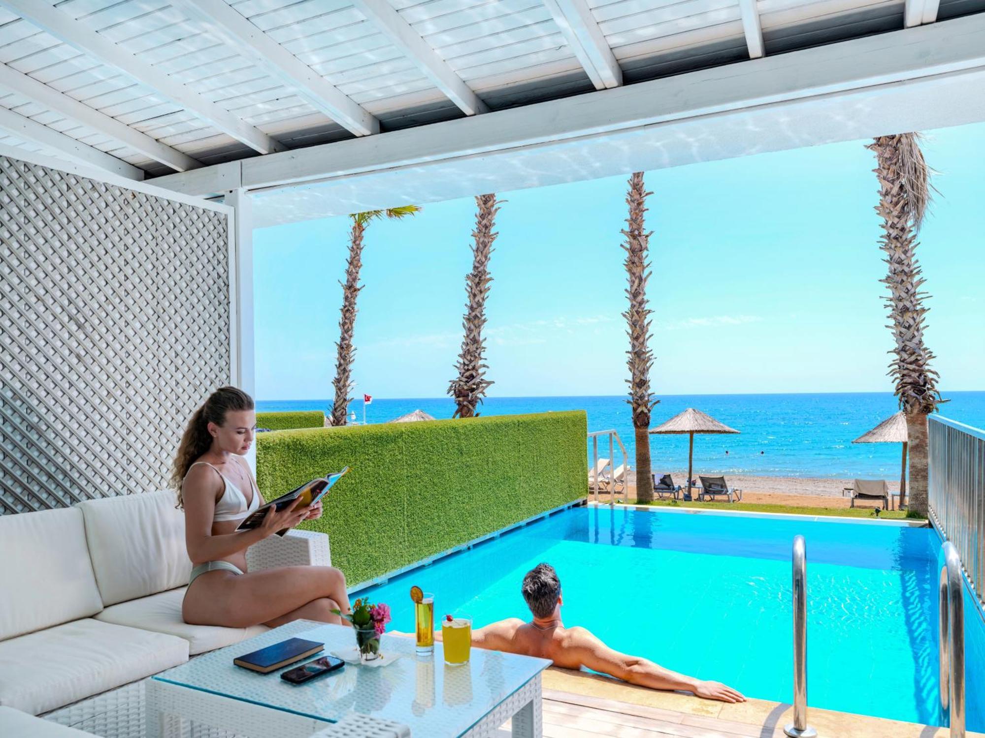 Flora Garden Beach Hotel - Adults Only 16 Plus - Couples Concept Kızılot Kültér fotó